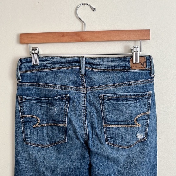 AE Distressed Super Skinny Denim Jeans - Picture 4 of 8